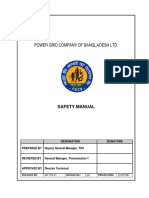 PGCB SAFETY MANUAL COVERS ELECTRICAL SAFETY RULES