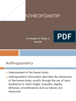 Ergonomics Antropometry 1