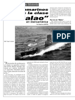 Submarinos clase balao en Iberoamérica