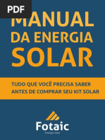 Fotaic O Manual Da Energia Solar