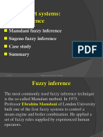 Fuzzy Expert Systems: Fuzzy Inference: Mamdani Fuzzy Inference Sugeno Fuzzy Inference Case Study