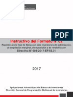 Instructivo Formato 2 Ejecucion