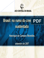 Brasil - No Rumo Do Crescimento Sustentado