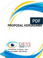 Proposal Kerjasama Optik Devi Untuk Bsm Mojokerto