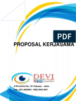 Proposal Kerjasama Optik Devi Untuk BSM Mojokerto