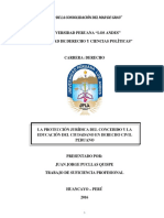 La Protección Jurídica Del Concebido y La Educación Del Ciudadano en Derecho Civil PDF