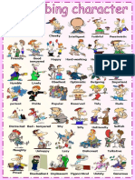Describing Character Kids PDF