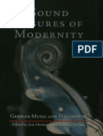 Sound Figures of Modernity German Music and Philosophy