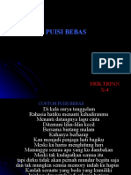 Puisi Bebas. B Indonesia