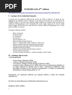 Normes Apa 6 Wikipedia Blog