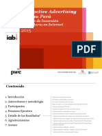 Informedeinversionpublicitariaeninternet2015 - IAB Perú PDF
