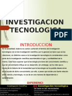 Investigacion Tecnologica