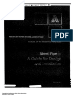 PIPING AWWA M11-1989-Steel Pipe-Design and Installation PDF