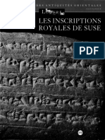 F. Malbran-Labat-Les Inscriptions Royales de Suse. Briques de L'époque Paléo-Élamite À L'empire Néo-élamite-Éditions de La Réunion Des Musées Nationaux. Paris (1995)