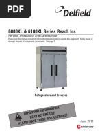 Delfield Fridge Dm6000xl