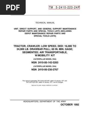 Tm 5 2410 223 24p Transmission Mechanics - 