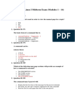 Linux Term Questions