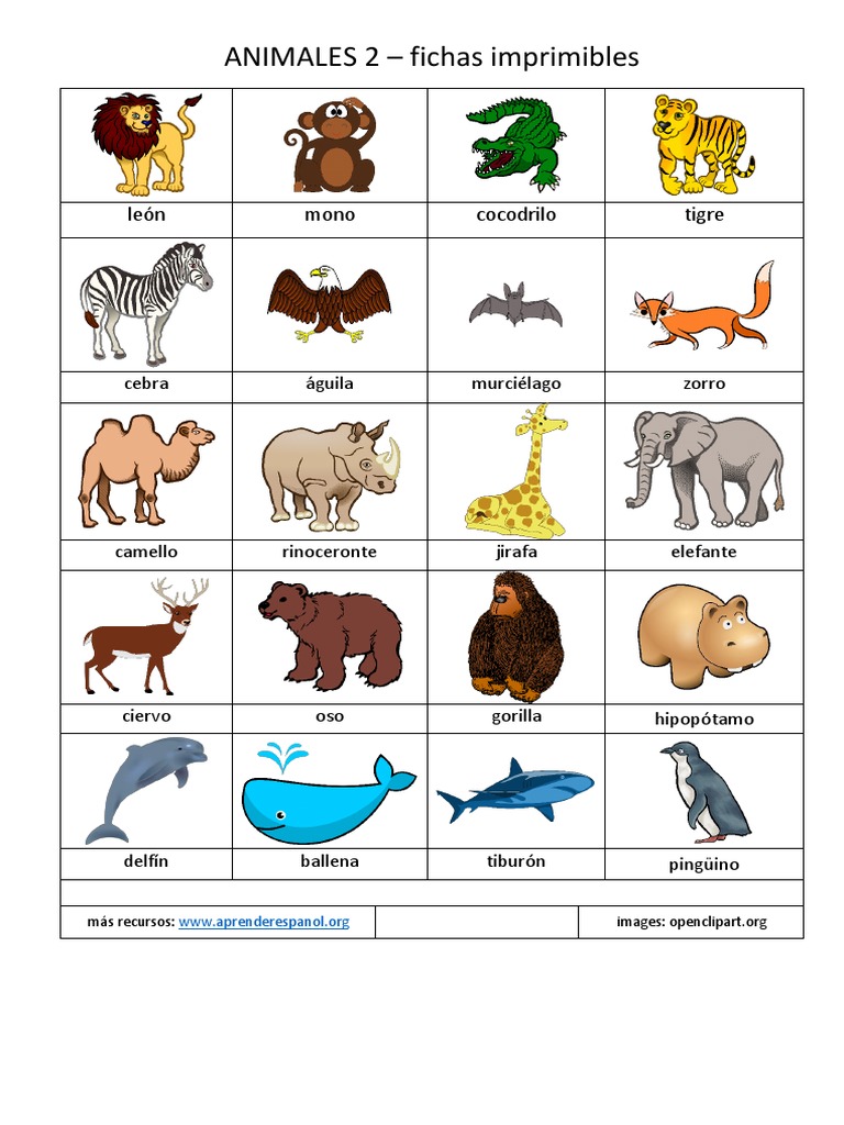 Animales 2 | PDF