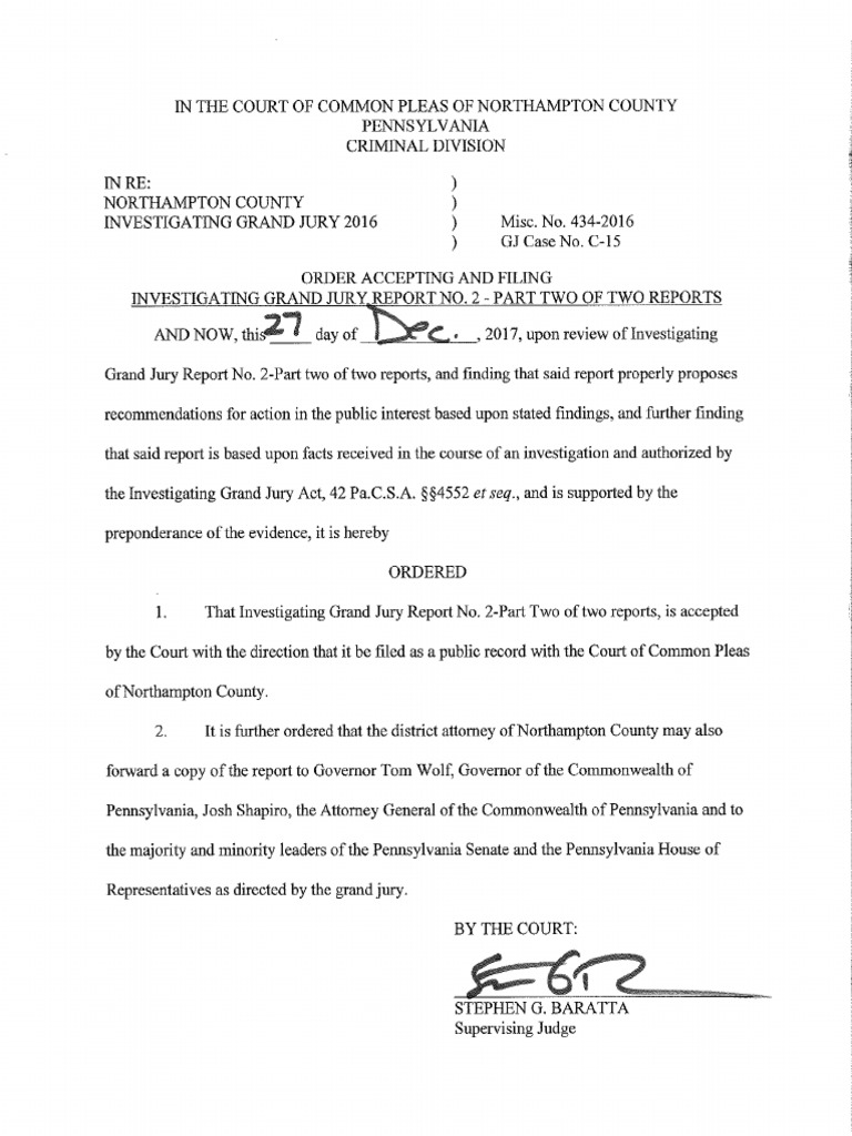 PA State Police Grand Jury Report | PDF | Law Enforcement | Crime ...