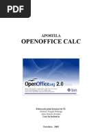 Open Office Calc Menus