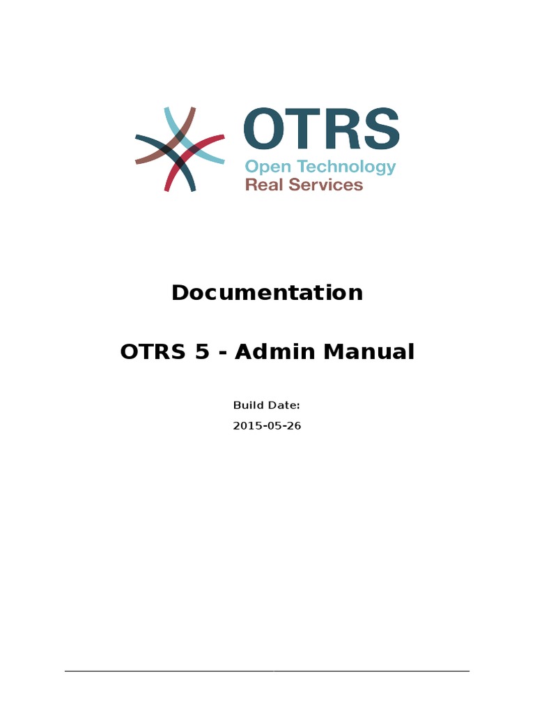 Otrs Admin Book | PDF | Linux | Web Service