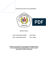 Makalah Pengelolahan Data Elektronik