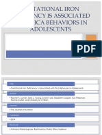 4281_Gestational Iron Deficiency is Associated With Pica Behaviors