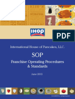 IHOP Sop Operating Procedures and Standards June2013