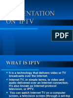 Presentation On Iptv