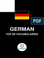 German Top 88 Vocabularies