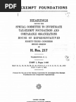Reece Committee Hearings - Tax-Exempt Foundations (1953) - Part 1 of 4