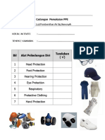 Garis Panduan Pemakaian PPE Yang Di Kuat