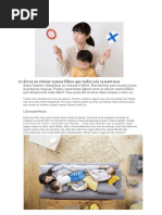 10 Erros Ao Educar Nossos Filhos Que Todos Nós Cometemos