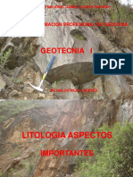 Geotecnia I: Aspectos importantes de litología y rocas ígneas y sedimentarias