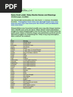 Download Nama anak lelaki  Muslim boy names by papa_terakhir SN36836842 doc pdf