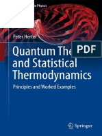 (Graduate Texts in Physics) Peter Hertel-Quantum Theory and Statistical Thermodynamics_ Principles and Worked Examples-Hertel, Peter, Springer Verlag (2017)