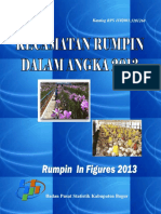 Kecamatan Rumpin Dalam Angka 2013
