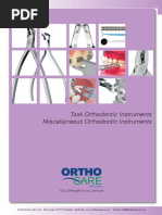Orthodontic Instruments and Their Uses | PDF | Orthodontics | Tools