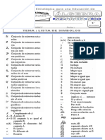 Resultados de Separata de Simbología en Álgebra