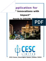 Application For: "5 Innovations With Impact"