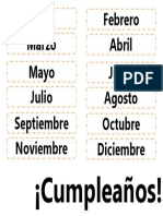 Meses Del Año