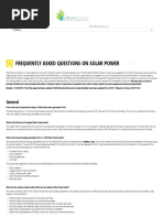 Solar Power Plant Setup - Frequently Asked Questions - EfficientCarbon