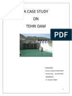 A Case Study On Tehri Dam PDF