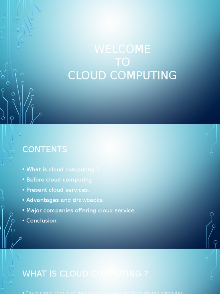 Cloud Computing Demo | PDF