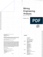 Mining Engineering Analysis SME Bise