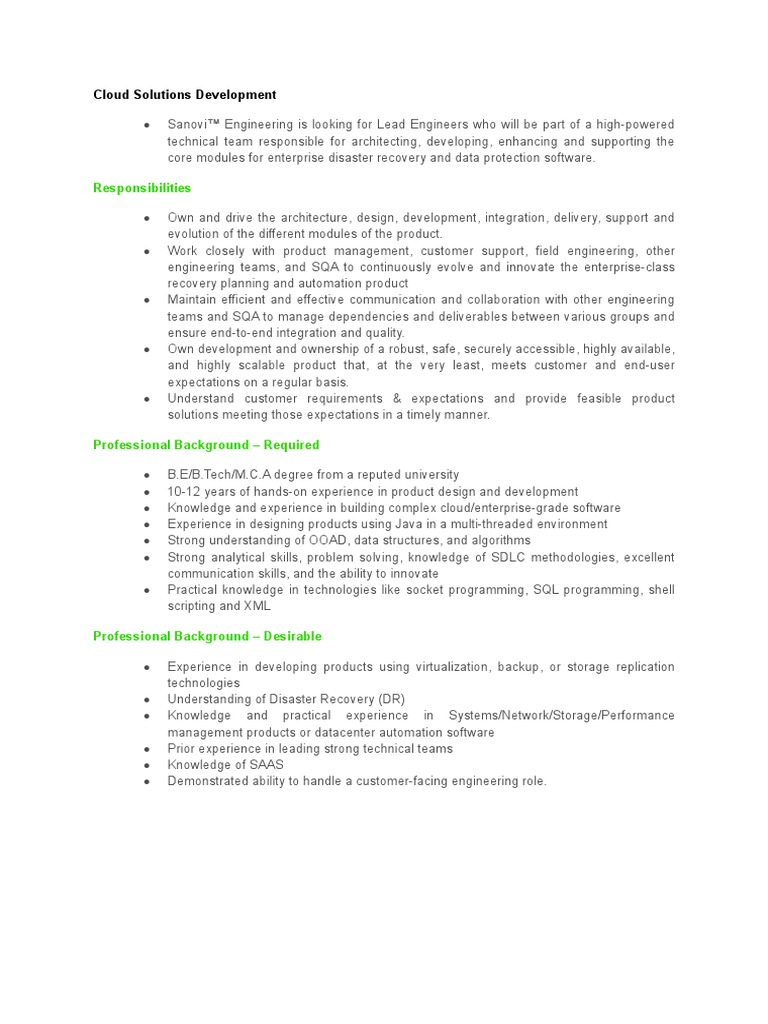 Cloud Solutions Development | PDF | Cloud Computing | Engineering