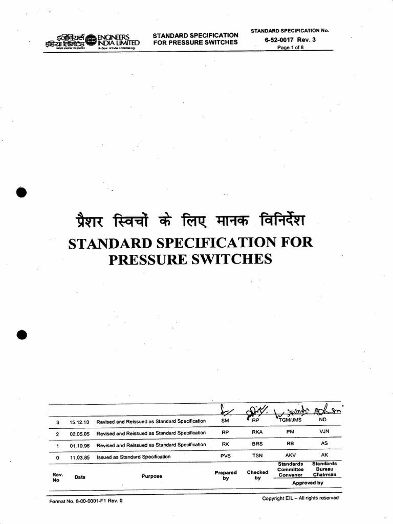 Technical Specification For On-Off Valves - 20140225 - 174713 | PDF ...