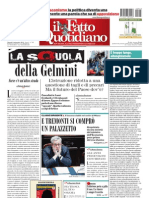 Il Fatto Quotidiano Del 3 Settembre 2010