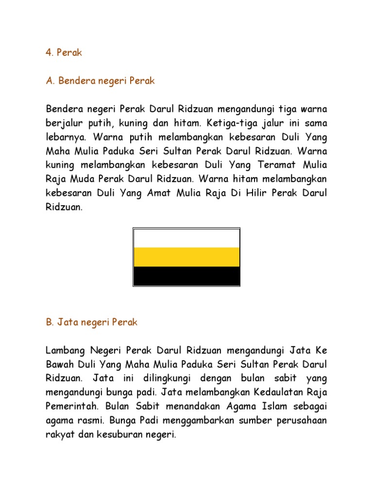 Perak Pdf