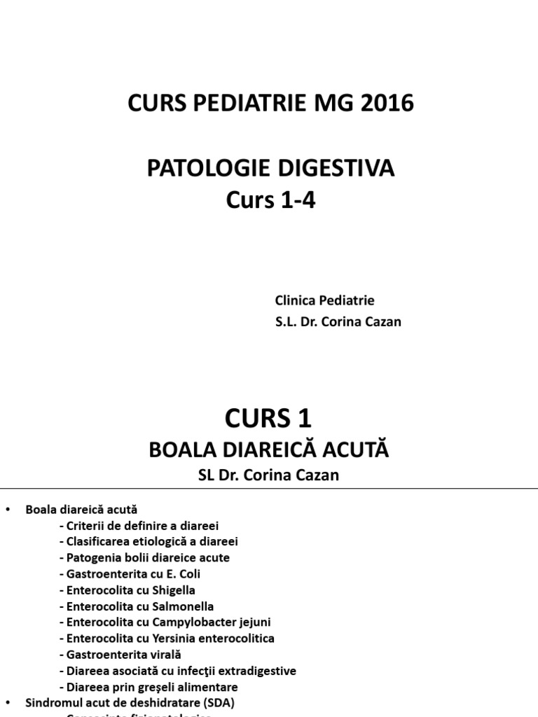 Curs Pediatrie Digestiv 1 4 Pptx
